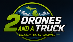 2 Drones and a Truck